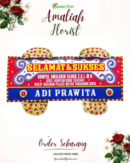 Papan Bunga Ucapan Selamat Mesjid